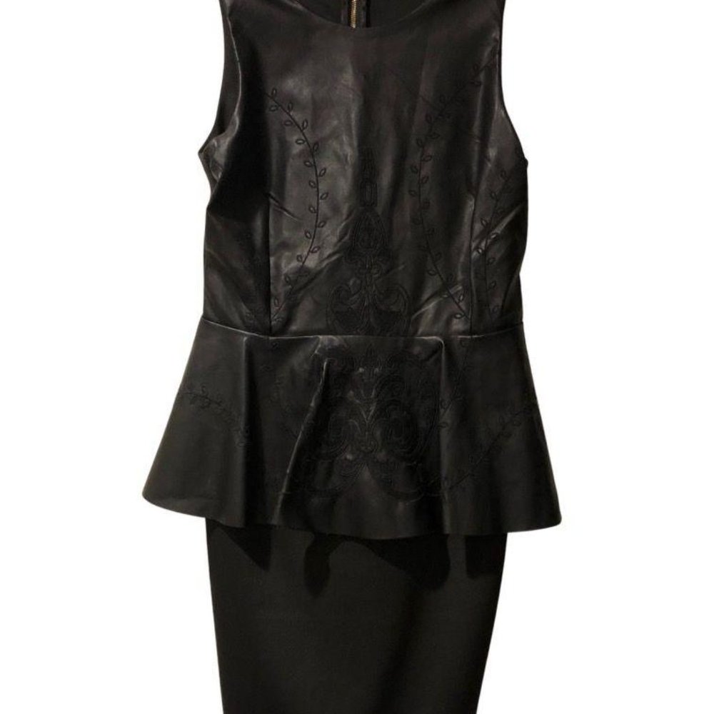 Tov Holy Peplum Dress